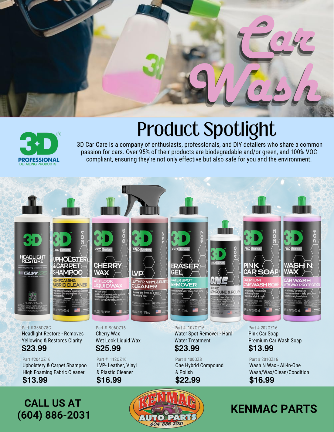 May Car Wash Flyer
