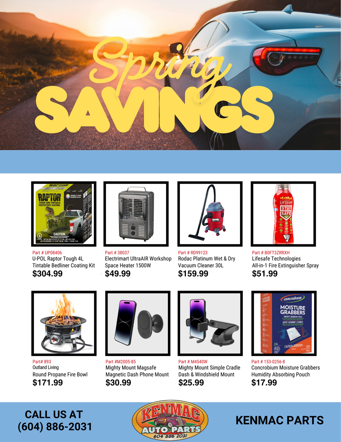 Spring Savings