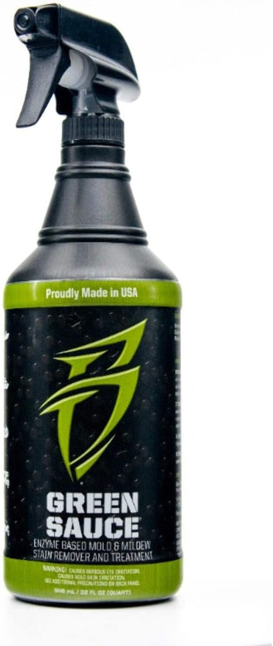 Green Sauce Enzyme-Based Mold and Mildew Stain Remover and Treatment